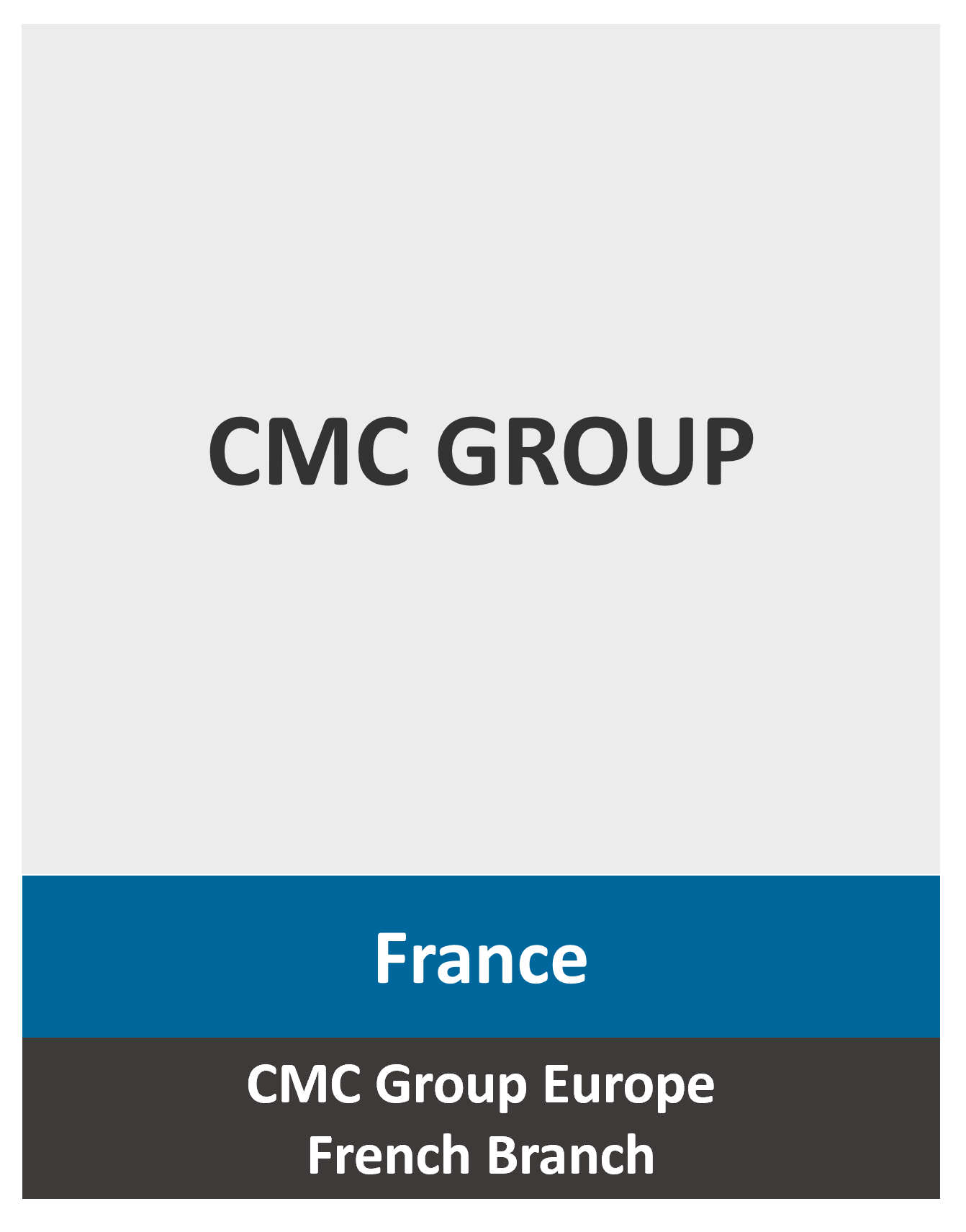 France-CMC Group Europe French Branch